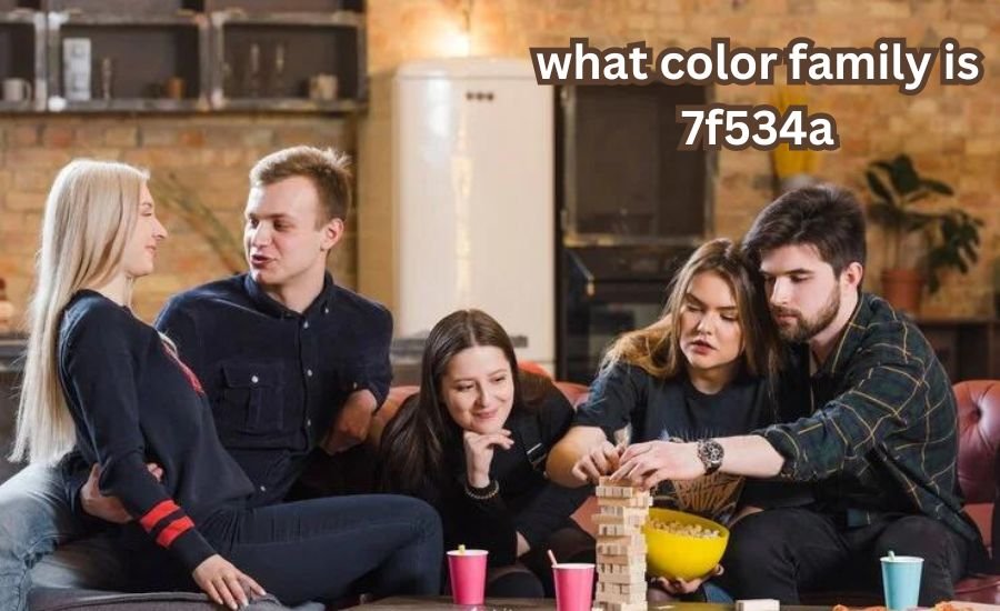 what color family is 7f534a