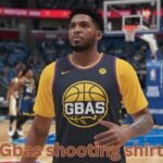 gbas shooting shirts nba 2k23 mod