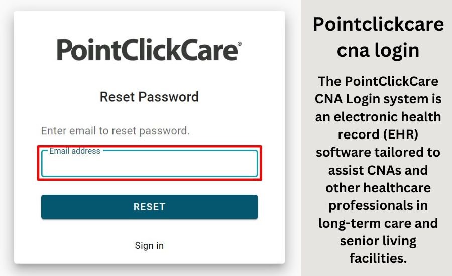 pointclickcare cna login